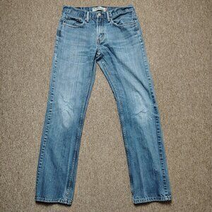 LEVI'S 559 Jeans Men 32x26 Blue Relaxed Straight Denim Classic Distressed